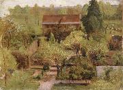 Christian Friedrich Gille Garden china oil painting reproduction